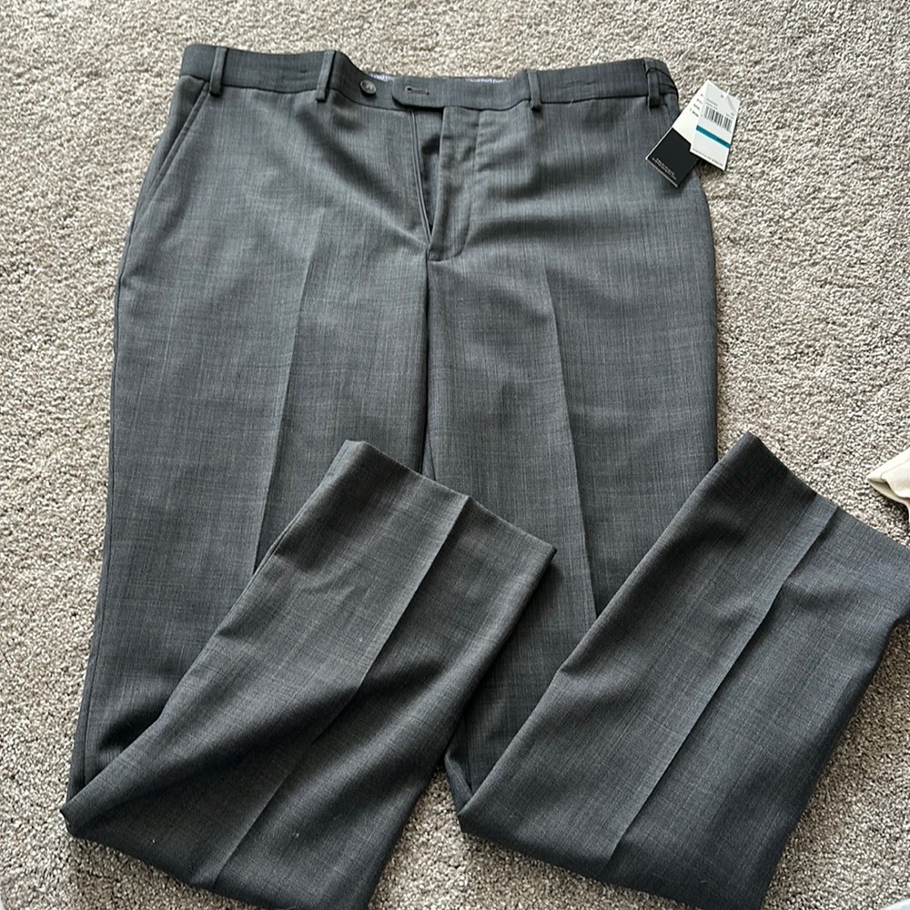 Original Penguin Men’s Dress Pants - Grey - 36x32